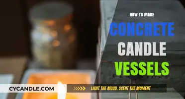 Crafting Concrete Candle Vessels: A Step-by-Step DIY Guide