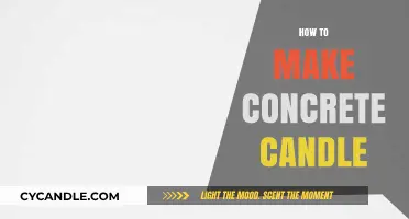 Crafting Concrete Candles: A Step-by-Step DIY Guide for Beginners