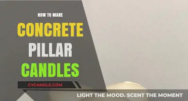 Crafting Concrete Pillar Candles: A Step-by-Step DIY Guide