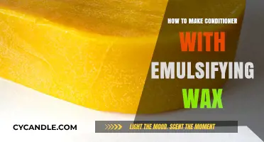 DIY Conditioner Recipe: Using Emulsifying Wax for Smooth, Shiny Hair
