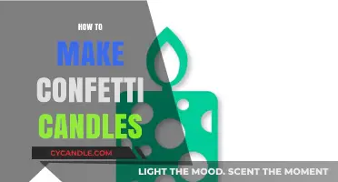 DIY Confetti Candles: Easy Steps to Create Festive Decor