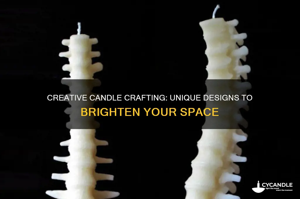 how to make cool candle designs