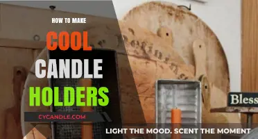 Creative DIY Candle Holders: Crafting Unique Lighting Decor Easily