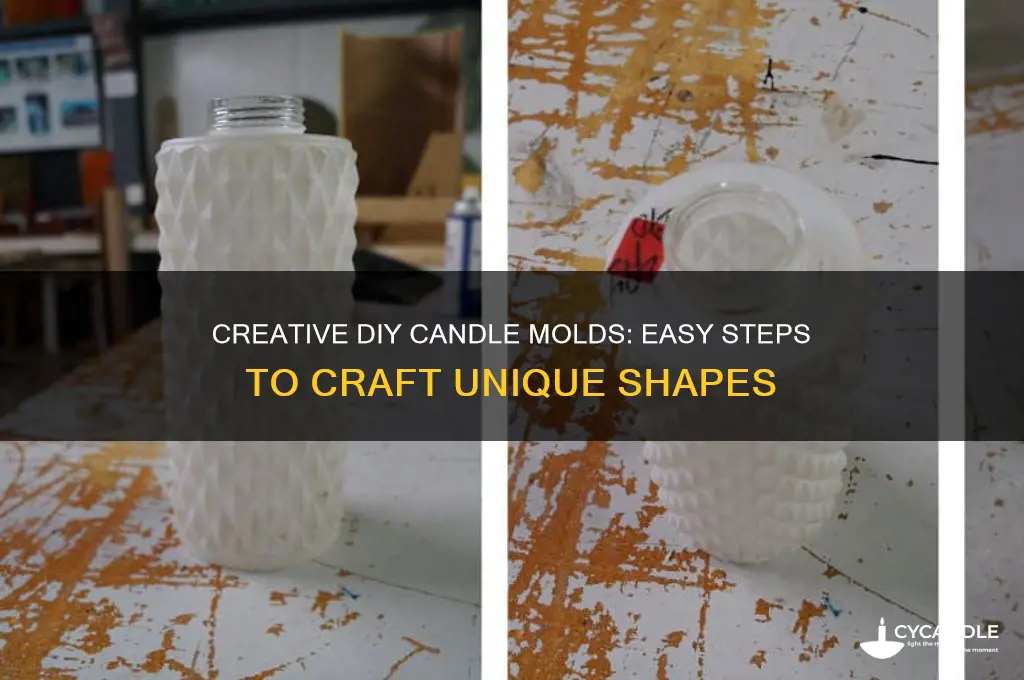 how to make cool diy candle molds