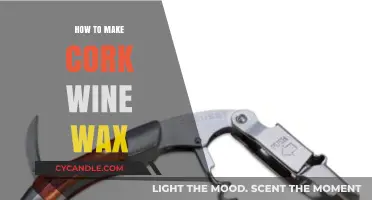 Crafting Cork Wine Wax: A Simple DIY Sealing Guide