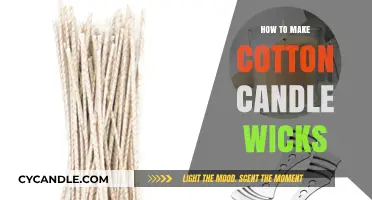 Crafting Perfect Cotton Candle Wicks: A Simple DIY Guide