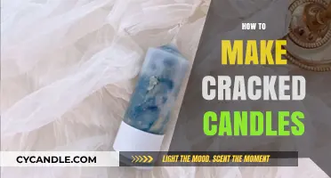 Revive and Recycle: Crafting Beautiful Cracked Candles at Home