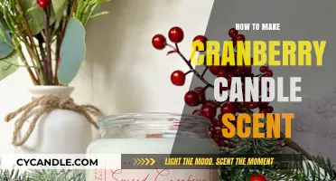 Crafting Cranberry Candle Scents: A DIY Aromatic Guide