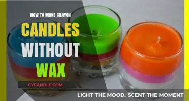 Creative DIY: Crafting Crayon Candles Without Wax Easily