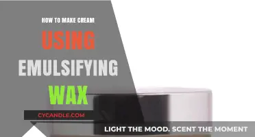 Mastering Cream Creation: A Guide to Using Emulsifying Wax