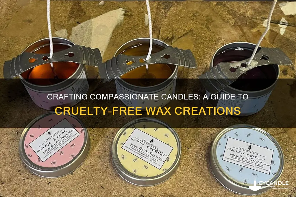 how to make cruelty free candles