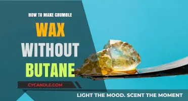 Safe DIY Crumble Wax: Butane-Free Extraction Method Guide