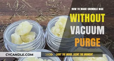 Easy Crumble Wax Recipe: Skip Vacuum Purge, Perfect Results