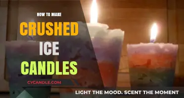 Crafting Crushed Ice Candles: A Creative DIY Guide for Unique Decor
