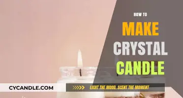 Crafting Sparkling Crystal Candles: A Step-by-Step DIY Guide