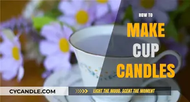 Crafting Cup Candles: Easy DIY Guide for Unique Home Decor