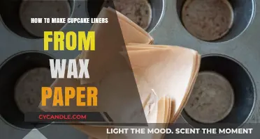 DIY Cupcake Liners: Crafting with Wax Paper for Perfect Baking
