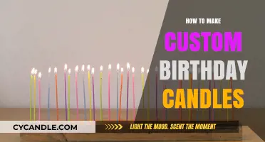 DIY Custom Birthday Candles: Creative Ideas for Personalized Celebrations