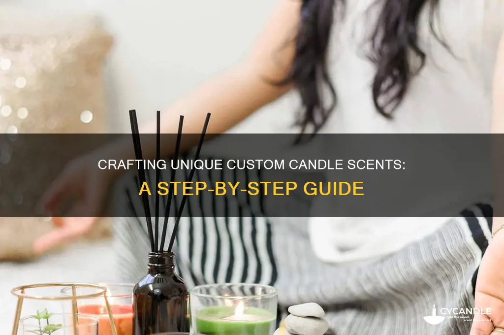 how to make custom candle scenets