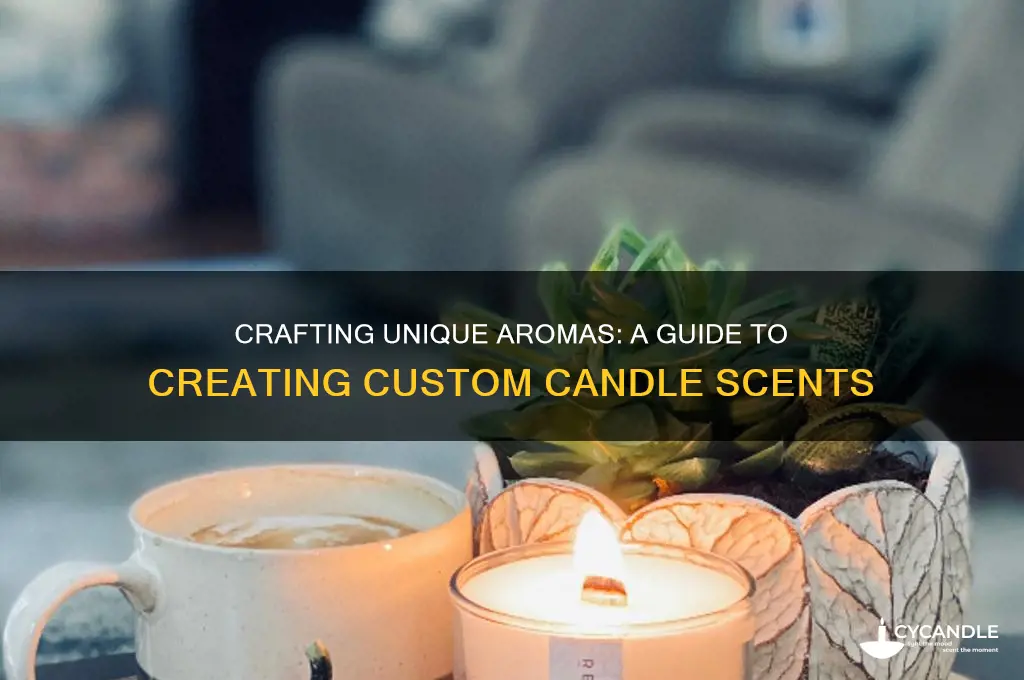 how to make custom candle scents