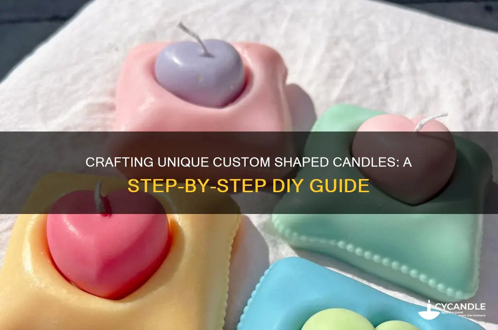 how to make custom shaped candles