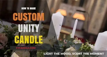 Crafting a Personalized Unity Candle for Your Wedding Ceremony