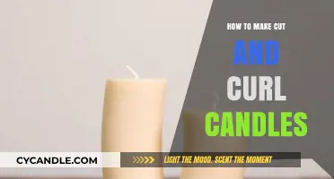DIY Cut and Curl Candles: Easy Steps to Create Unique Designs