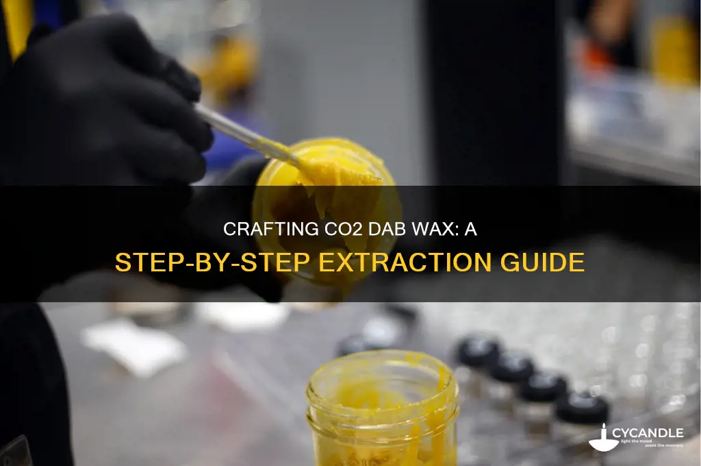 how to make dab wax with co2