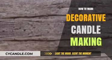 Creative Candle Crafting: DIY Decorative Candle Making Techniques