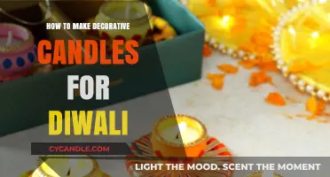 Crafting Festive Glow: DIY Decorative Candles for Diwali Celebrations