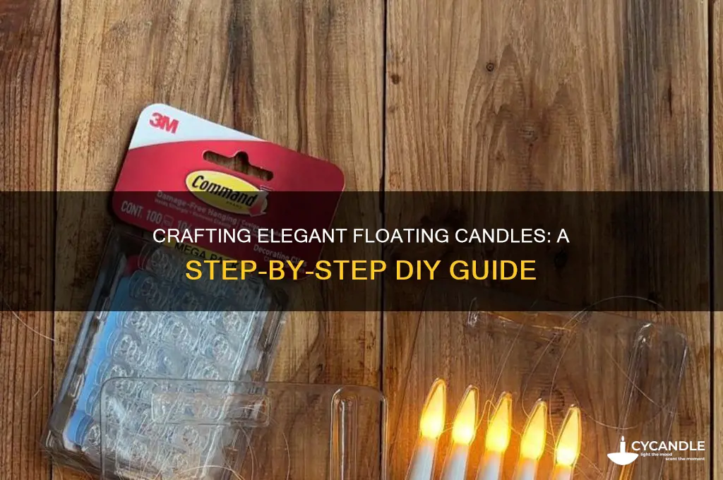 how to make decorative floating candles