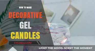 Crafting Beautiful Gel Candles: A Step-by-Step Decorative Guide