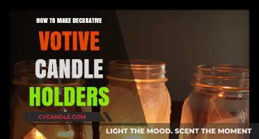 Crafting Elegant Votive Candle Holders: DIY Decorative Ideas & Tips