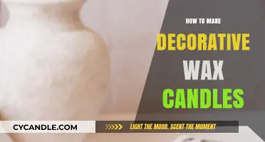 Crafting Elegant Wax Candles: A Step-by-Step Decorative Guide