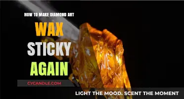 Revive Your Diamond Art Wax: Simple Tricks to Restore Stickiness