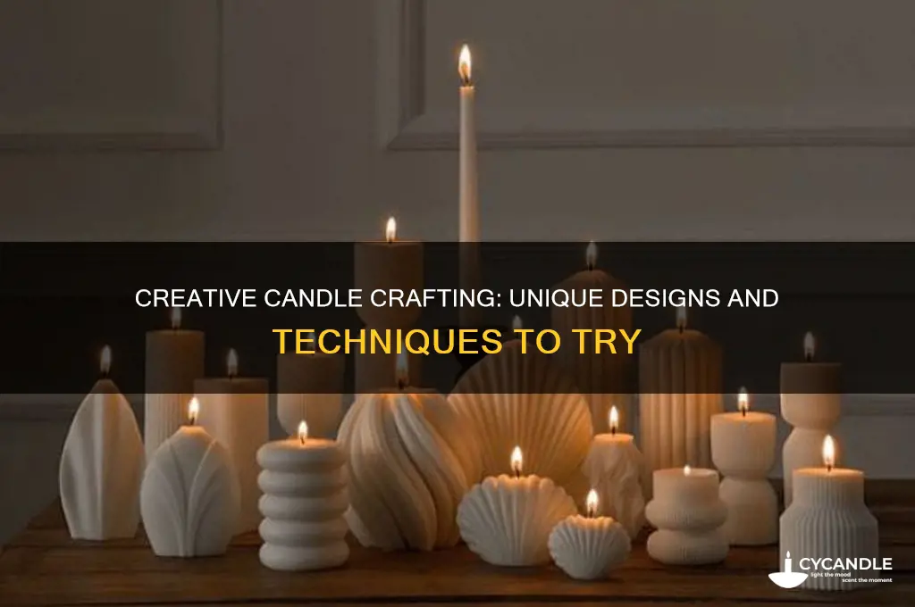 how to make different candle designs