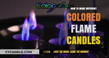 Create Vibrant Flame Candles: DIY Colored Fire Tutorial
