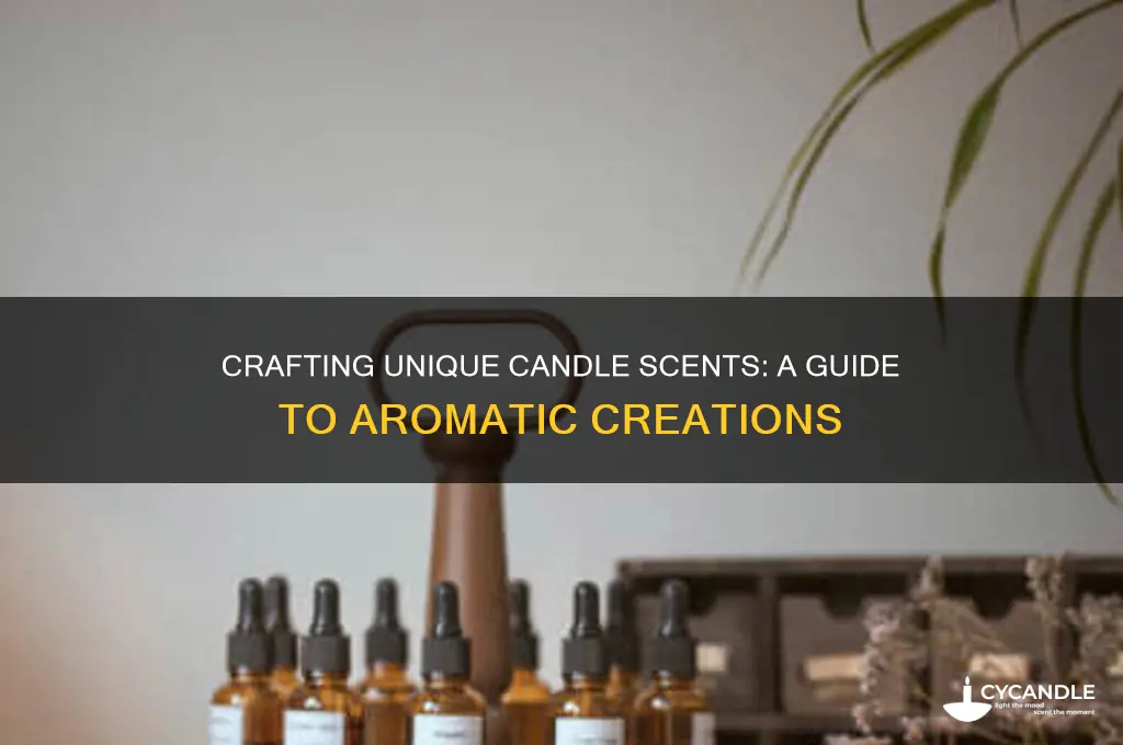 how to make different scents for candles