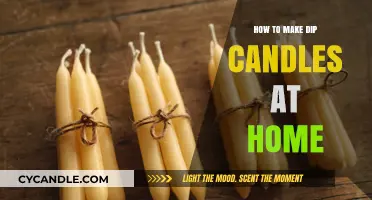 Crafting Dip Candles: A Simple DIY Home Guide