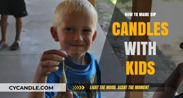 Fun Family Craft: Making Dip Candles with Kids at Home