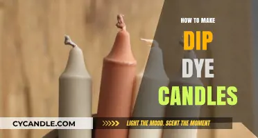 Create Stunning Dip Dye Candles: A Simple DIY Guide