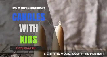 Fun Family Craft: Making Dipped Beeswax Candles with Kids