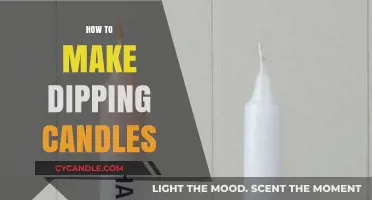 Crafting Perfect Dipping Candles: A Step-by-Step DIY Guide