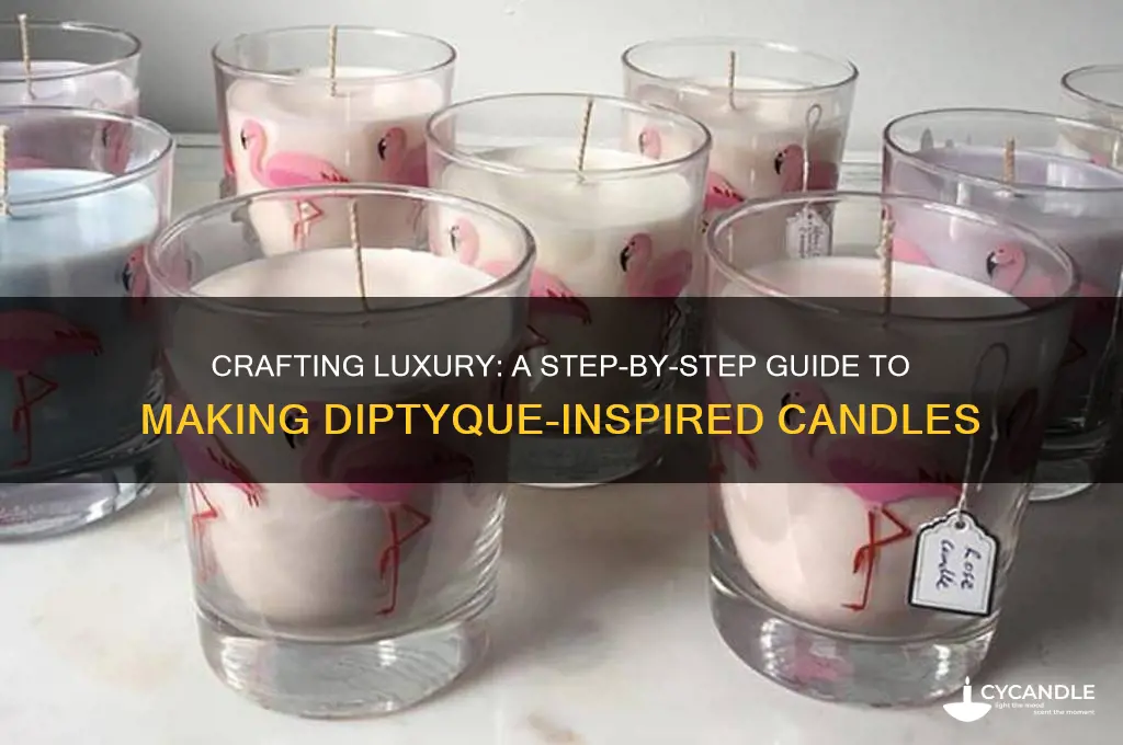 how to make diptyque candles