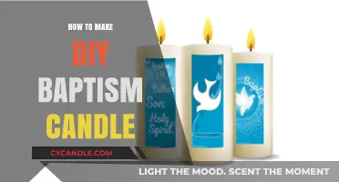 Crafting Sacred Light: A Step-by-Step Guide to DIY Baptism Candles