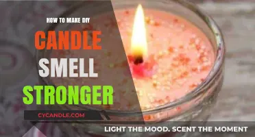 Enhance Your DIY Candles: Secrets to Amplifying Scent Strength