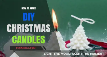 Crafting Festive DIY Christmas Candles: Easy Holiday Decor Ideas