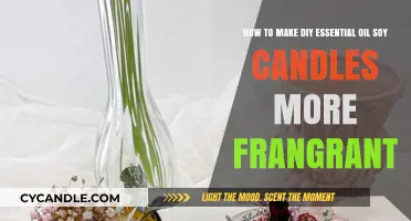 Boost Your DIY Soy Candles' Scent: Essential Oil Tips & Tricks