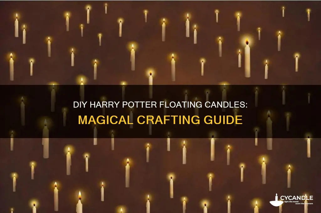 how to make diy harry potter floating candles