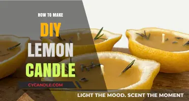 Craft Your Own Refreshing DIY Lemon Scented Candle at Home